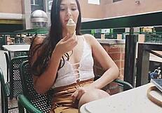 First time with a hot Latina ends in wild sex