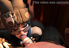 Hope Gets Naughty In Class, Bent Over The Desk In This Extended Cartoon Version.