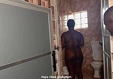 Intense Quickie With Boss's Daughter In Bathroom