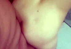 Hey, young latina does anal in the bathroom with big cock