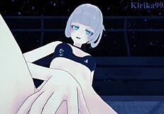 Nazuna Nanakusa experiences intense sex in Call of the Night hentai