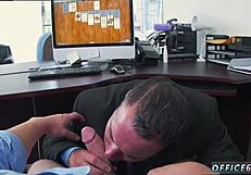 Gay Teen Earns Bonus Sex.