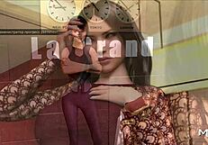 fashionbusiness sucks finger while caressing herself in e2 40.