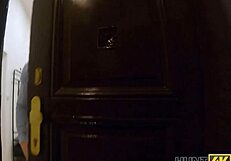 Hunt4K Nymph in Sexy Stockings Bangs Client While BF Watches