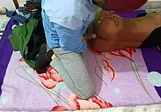 Young amateurs explore sexy indian homemade fun