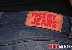 Nasty facial cumshot after rough anal for blonde slut