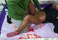 Young amateurs explore sexy indian homemade fun