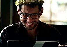 glamorous babe in foreplay storyline