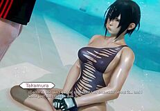 Waifu academy - maki takamura porn collection 18 nude scenes porn game play