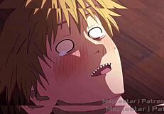 Denji and Makima's bondage-filled Chainsaw Man hentai