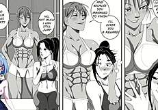 فتيات فوتاناري كرتونية يطلقون العنان للإثارة في ليلة هنتاي أنمي