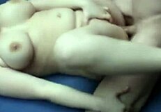 Bold chubby teen takes intense anal fuck