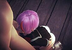 Hentai Uncensored - Tanami Blowjob and Fucked in Tavern!