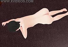 Leo Anime Girl Strips Naked In Gravure