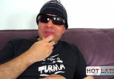 Blonde goddess angel lima arrives to take monster cock in her ass