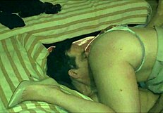 sexy french slut gets spanked while fucking in satin lingerie