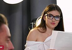 Stefany Kyler: From Assistant to Horny Boss's Fuck Partner