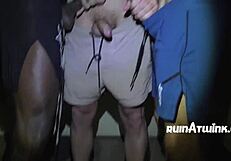 Handsome Black Exec Ditches Girlfriend Call For Impromptu Orgy Bottom With Twink And Ebony Rough Banging.