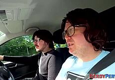 Watch This Real Brit Suck And Get Facialized!