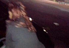 Wife bends over window, strangers cover her in cum compilation