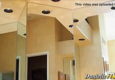 Busty Pornstar Teases In Stockings