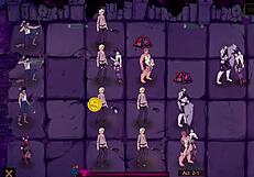 Monster girl played in anime hentai adventure