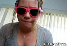 Brat Strapon Fucks Guy Hard!