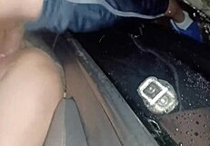 Wife bends over window, strangers cover her in cum compilation