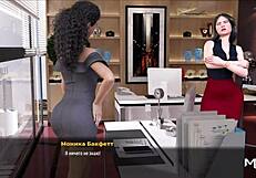 Erogames’ 3D animated video of a boss seducing his secretary