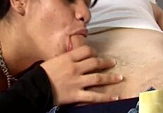 i like to suck it while trainin with others around me...