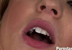 blonde hottie hollie sweet sucks bbc and gets fucked