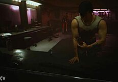 Yo, check this wild sex scene at Hammer Club in Cyberpunk 2077