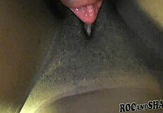 intense anal sex with ebony wife