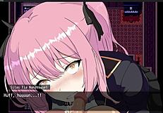 In this anime game, characters use toys for masturbation in part 2