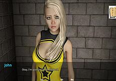 Cheerleaders WVM 19 welcome John in this erotic video