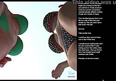 3D animated cartoon with anime and hentai elements. New release