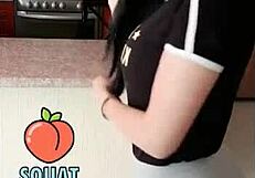 hey, check out this young 18+ chick with big tits and ass getting an interracial tribute