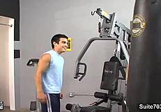 hot gays intriguingly fuck asses in the gym