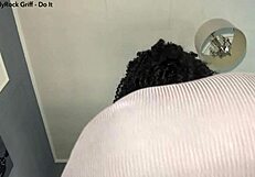 Nelly twerks her fat ass in that dress