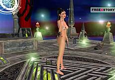 Indian Bhabhi In 3D Cartoon Hentai, Showing Off Sexy Positions?