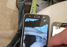 Amateurs masturbate to the black Chilean cock tribute.