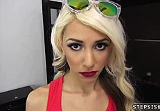 Italian teen masturbates in taboo step sis scene