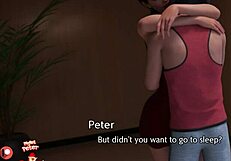 golden boy 16 unfolds with young brunette in wild 3d game