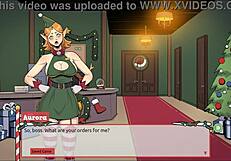 Claus Secret Surprise Xmas Hentai Game Ep 1 Naughty Elf And Sexy Santa Wife