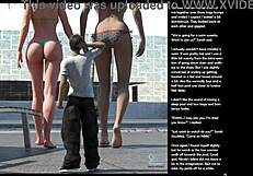 3D animated cartoon with anime and hentai elements. New release