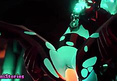 Giving Her Every Inch of Cock in Doggystyle Fucking