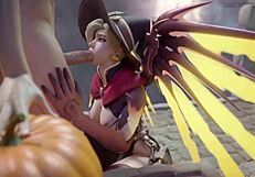 Is Mercy's big tits compilation driving you wild?