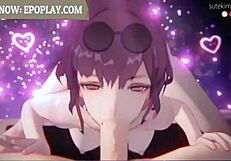 big ass animation with huge tits and pussy in brunette hentai