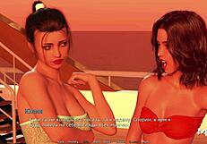 Two Hot Girls Overwhelmed by Passion in Waterworld E1 26