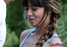 Bent Over Babe Assfucked by Boyfriend